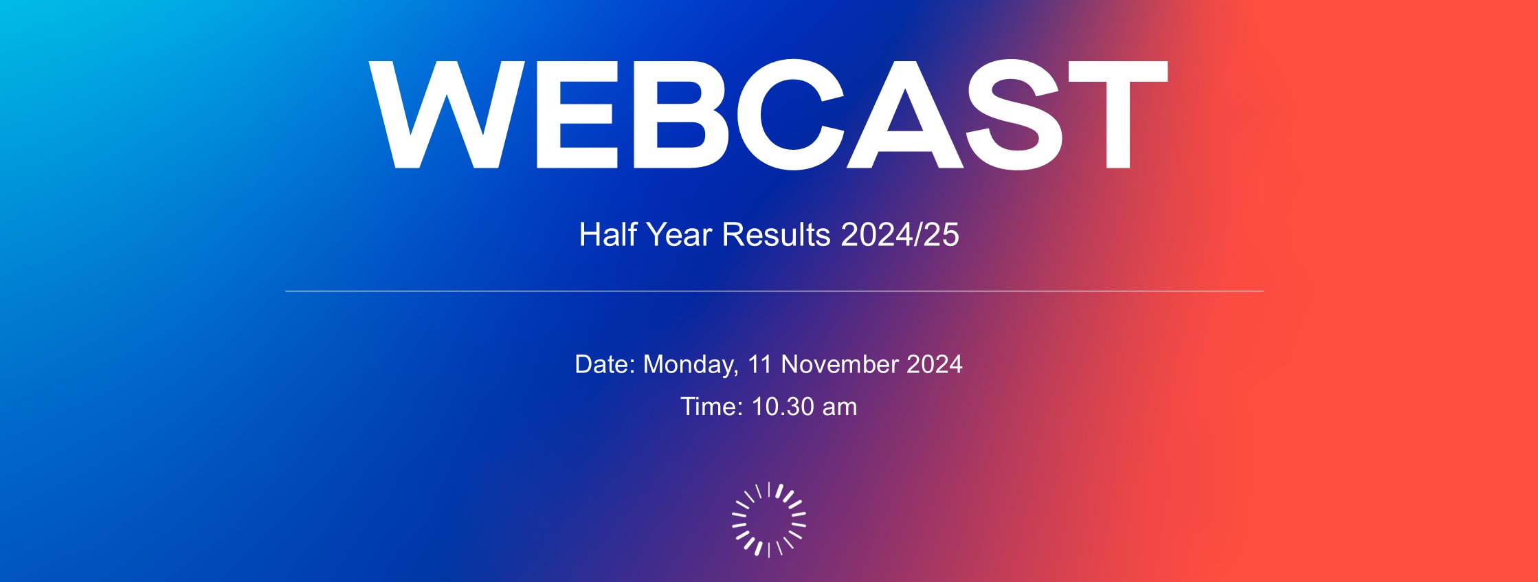 Half Year Results 2024 2025